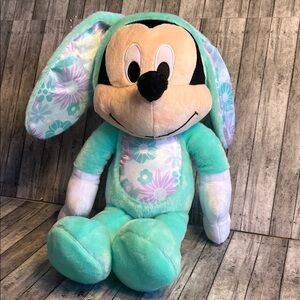 Mickey Mouse plush Floral Details/ Spring